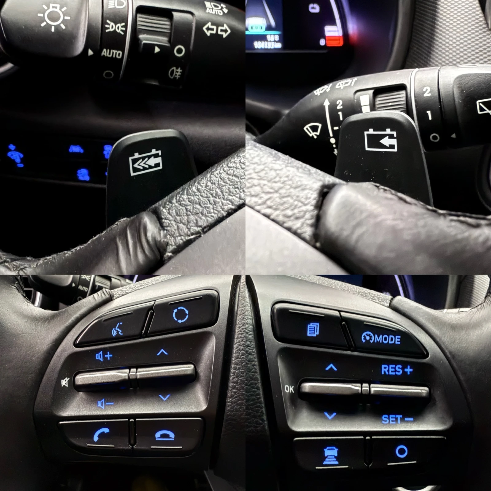 Hyundai Kona EV 64KW/h 204 k.с./ACC / SMART KEY/ACC/SMART KEY, снимка 11 - Автомобили и джипове - 54610096