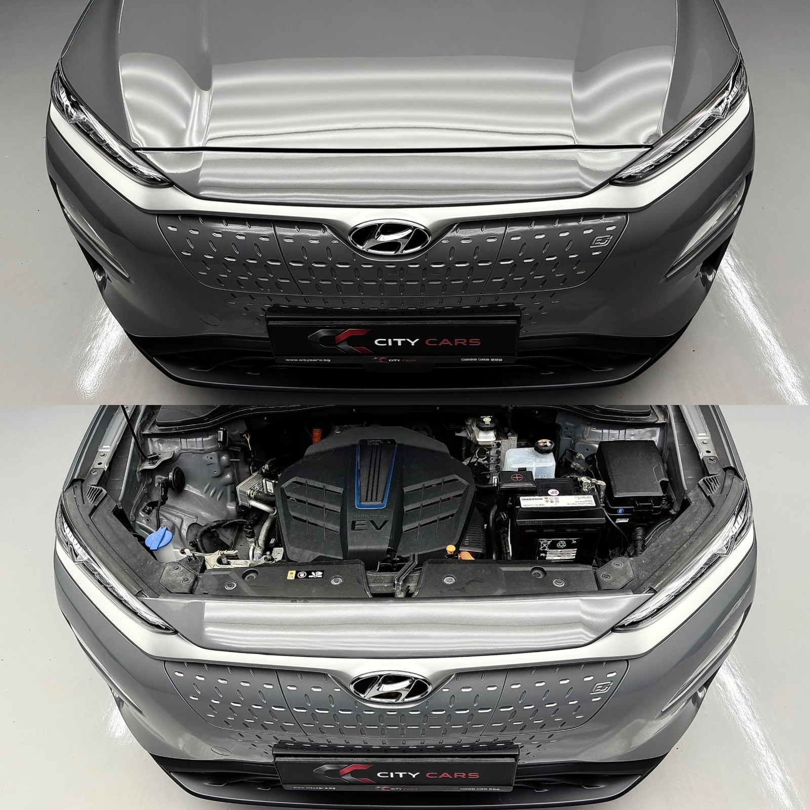 Hyundai Kona EV 64KW/h 204 k.с./ACC / SMART KEY/ACC/SMART KEY, снимка 15 - Автомобили и джипове - 54610096
