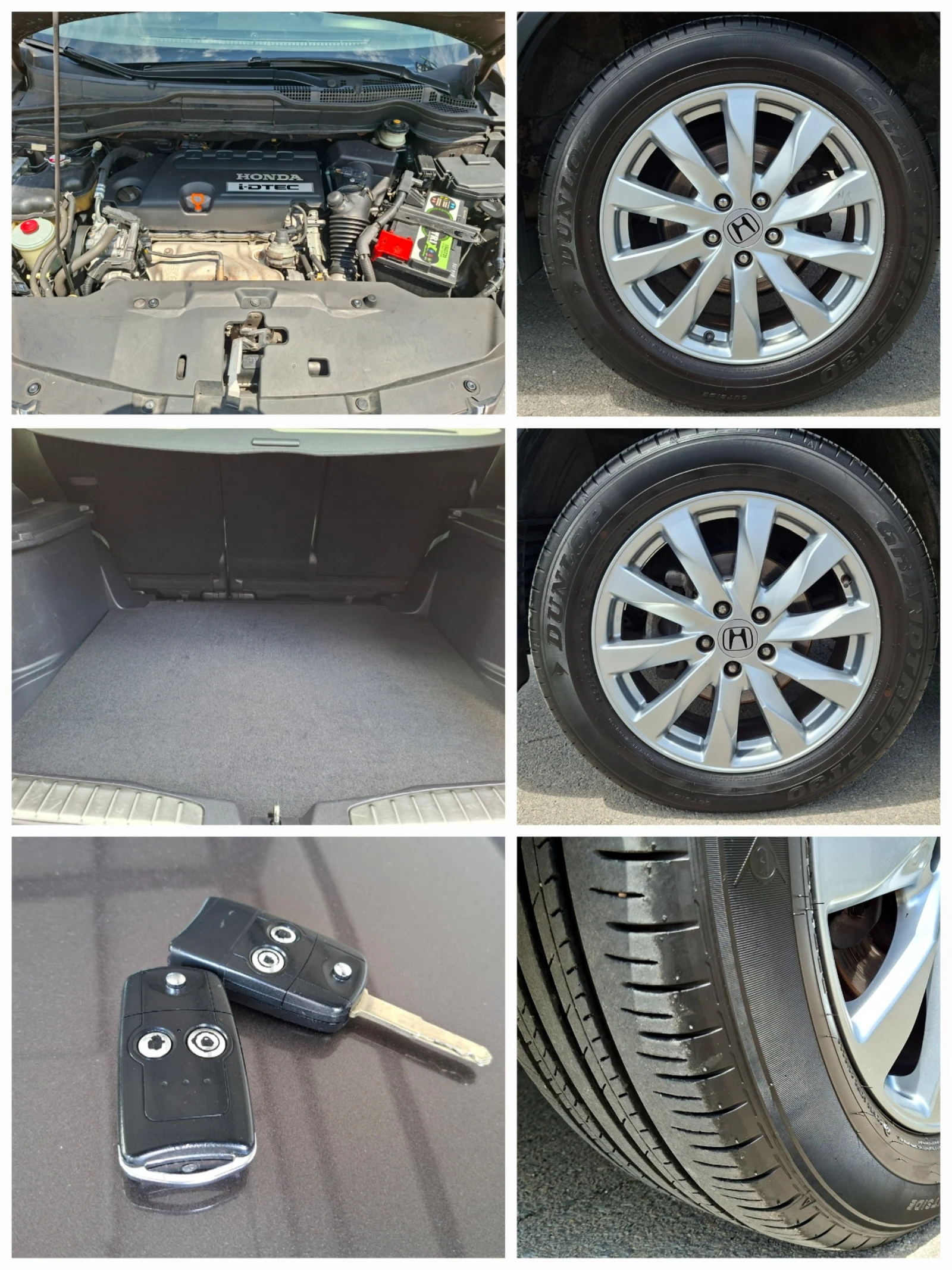 Honda Cr-v 2.2.2i-DTEC 4x4 ALCANTARA* XENON, снимка 13 - Автомобили и джипове - 54749994