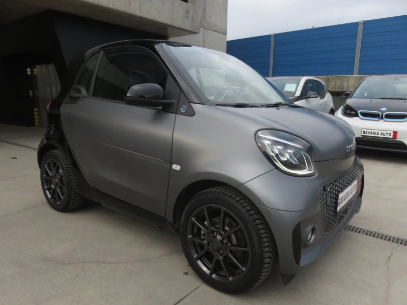 Smart Fortwo EQ Prime, Brabus, Панорама, LED, Navi, Кожа, снимка 4 - Автомобили и джипове - 45742567