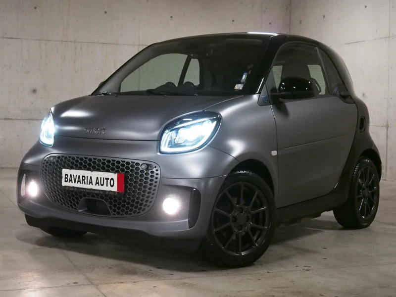 Smart Fortwo EQ Prime, Brabus, Панорама, LED, Navi, Кожа, снимка 1 - Автомобили и джипове - 45742567