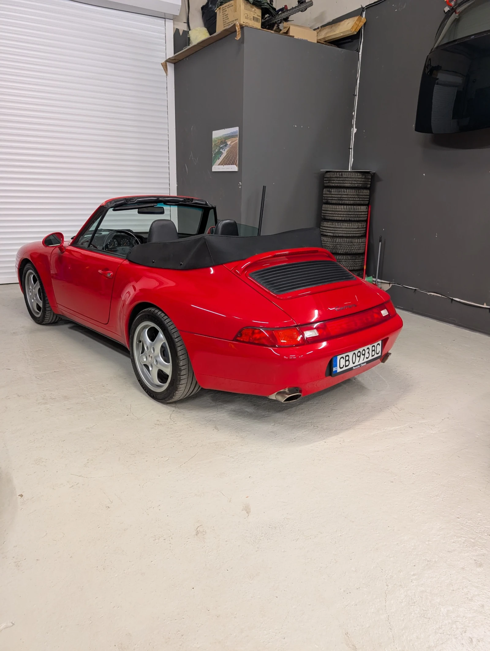 Porsche 911 993 Carrera Cabriolet, снимка 1