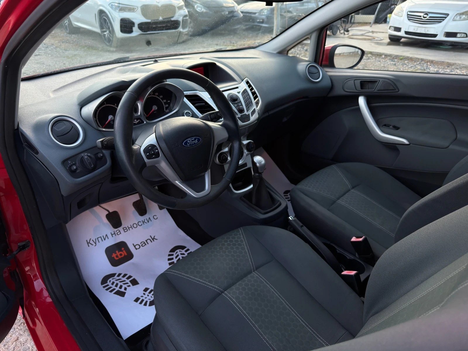 Ford Fiesta 1.4TDCI-70к.с./ Парктроник/ Климатроник/ EURO5A, снимка 10 - Автомобили и джипове - 54582027