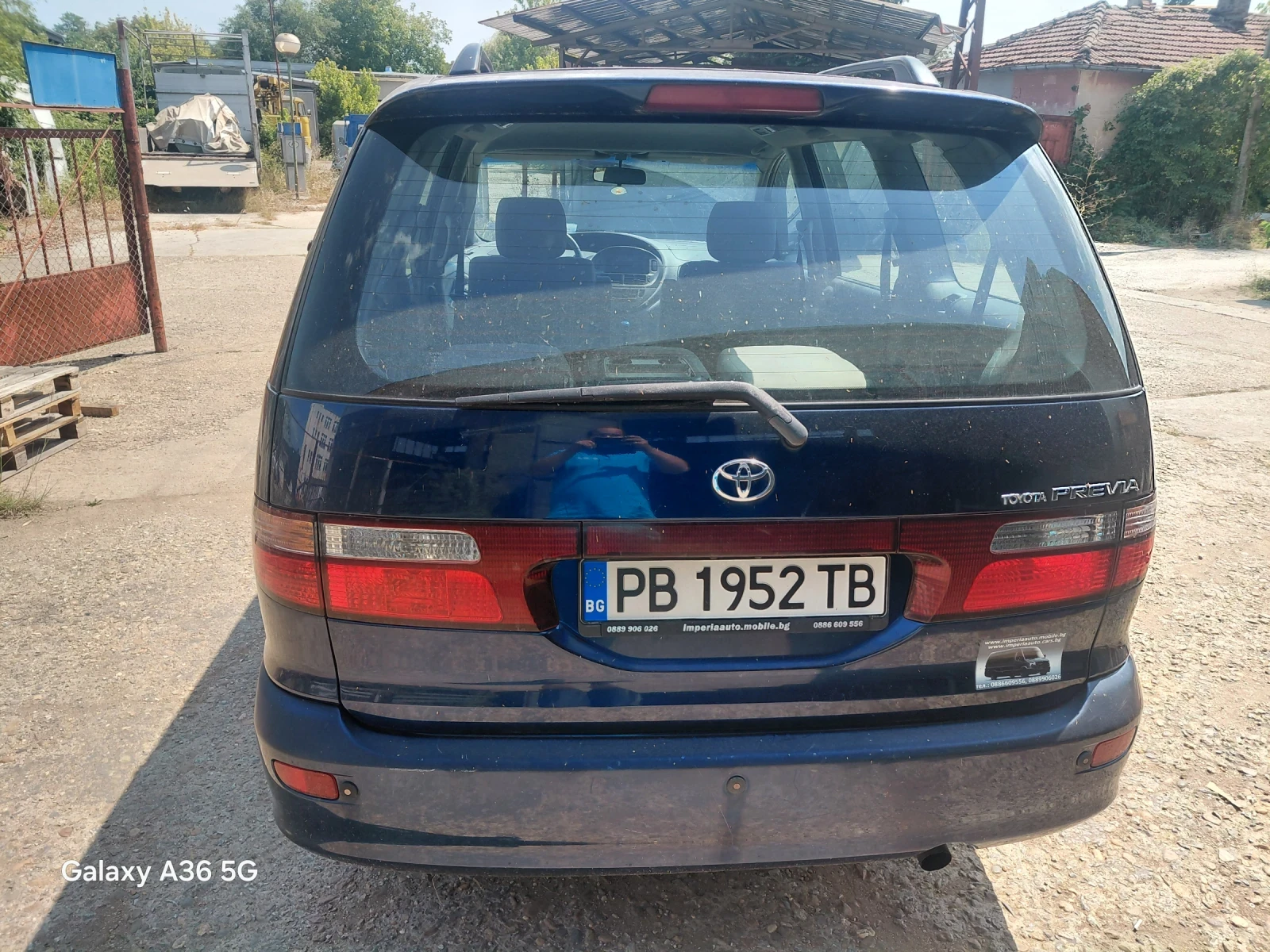 Toyota Previa 2ка Д4Д 116 к.с, снимка 5 - Автомобили и джипове - 55940585