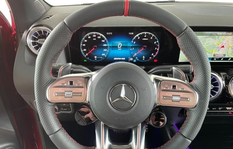 Mercedes-Benz GLA *35*AMG*4M*PANO*DISTRONIC*LED*, снимка 9 - Автомобили и джипове - 45095241