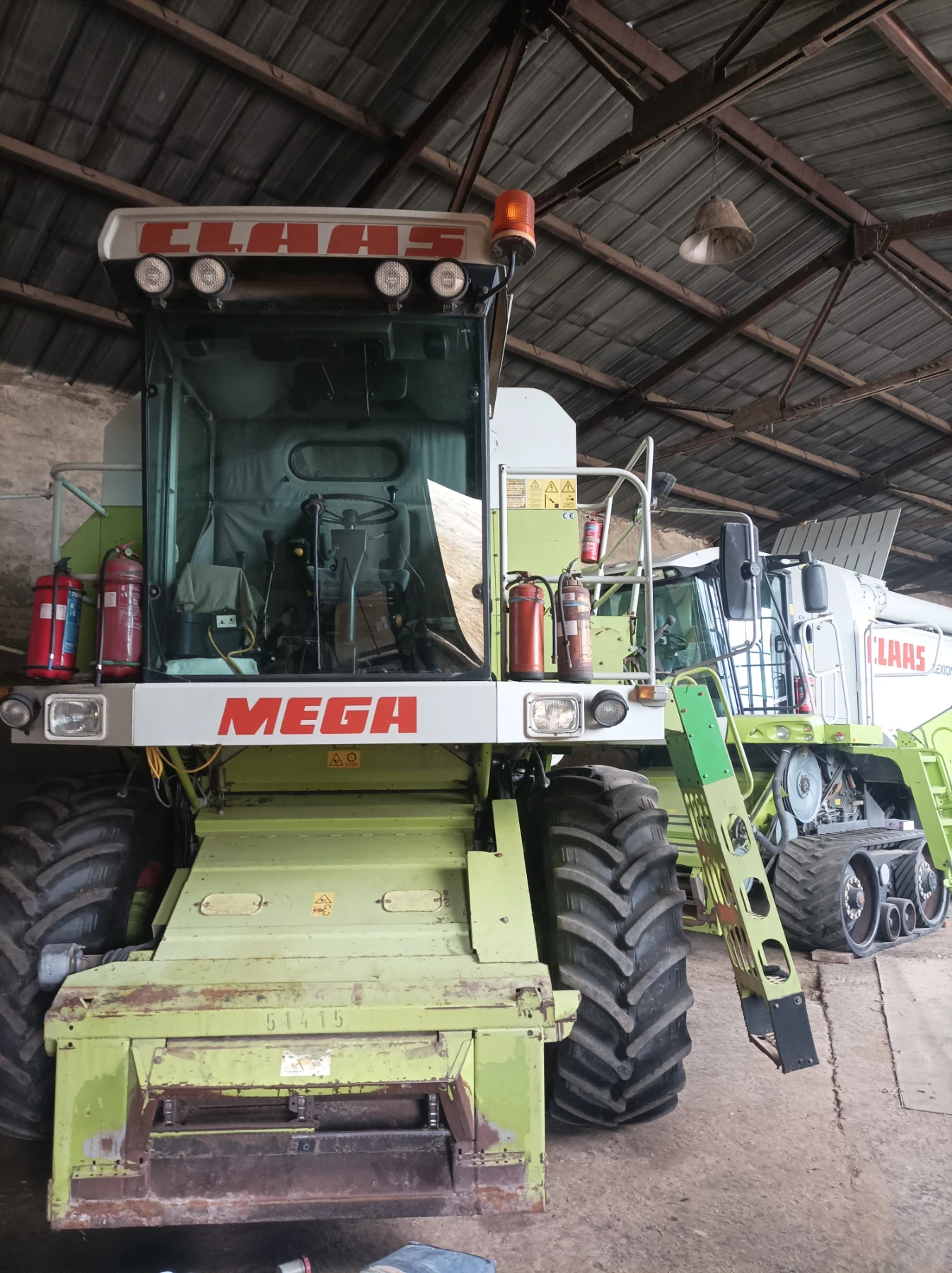 Комбайн Claas Mega 204