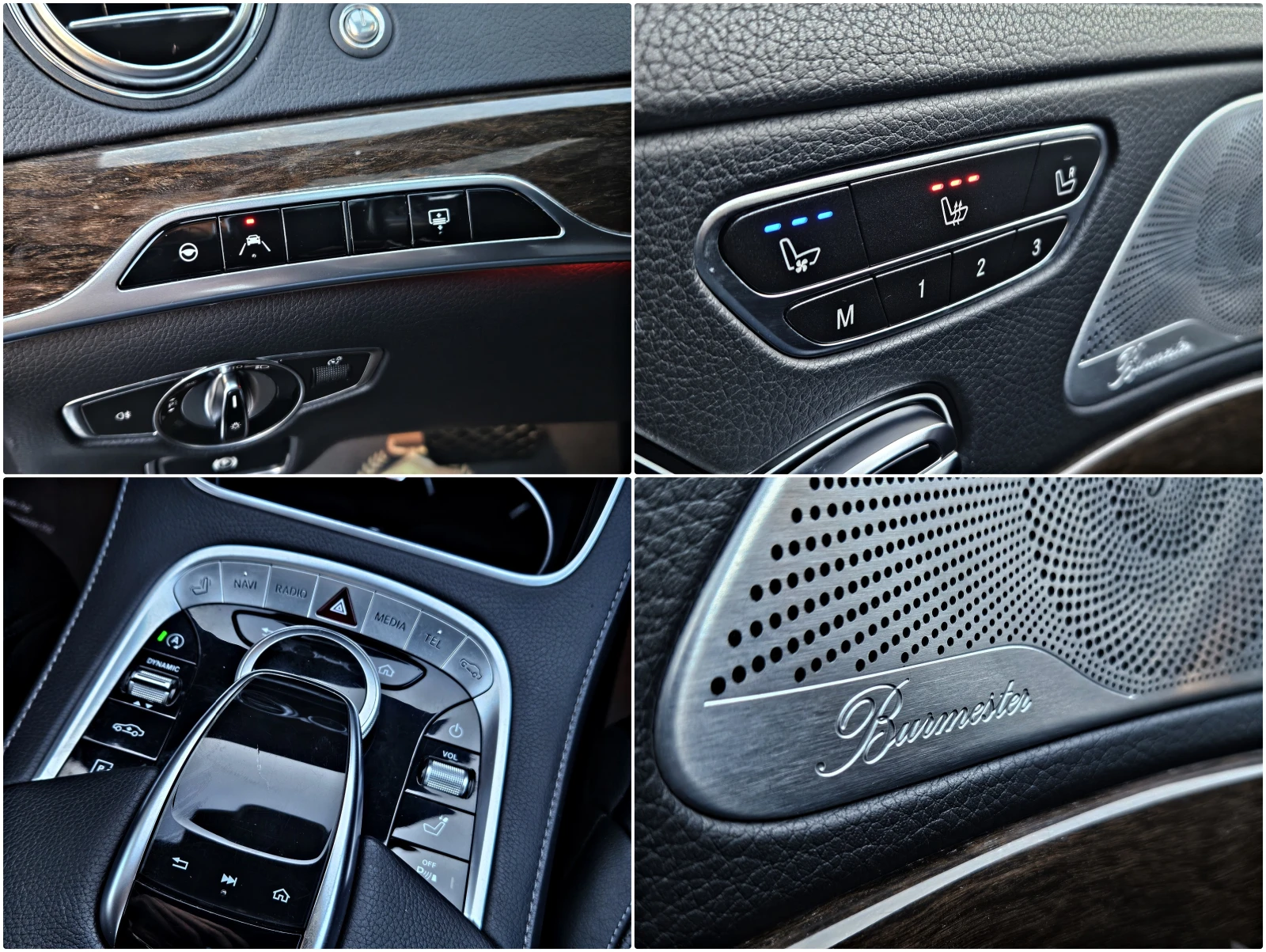 Mercedes-Benz S 350 ! L/AMG/4M/TVx3/DISTR/PANO///BURMESTER/L | Mobile.bg   11