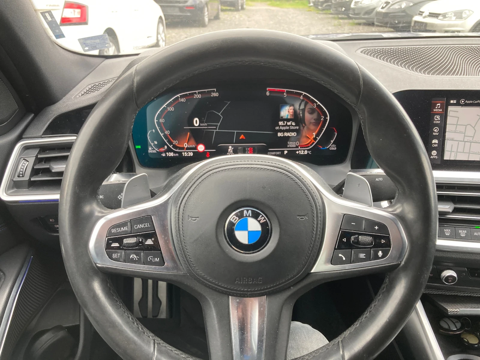 BMW 320 M-Pack* Shadow Line* , снимка 12 - Автомобили и джипове - 54149339