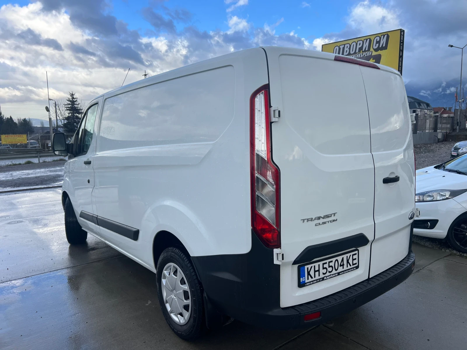 Ford Transit Custom 2.0TDCI Обслужен!!! 143.000км!!!, снимка 4 - Бусове и автобуси - 53824680