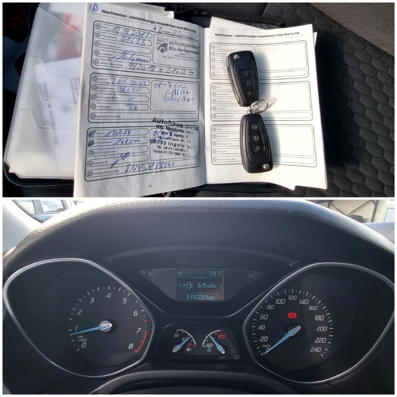 Ford Focus 1.0i ecobust 100k.c., снимка 15 - Автомобили и джипове - 51911306