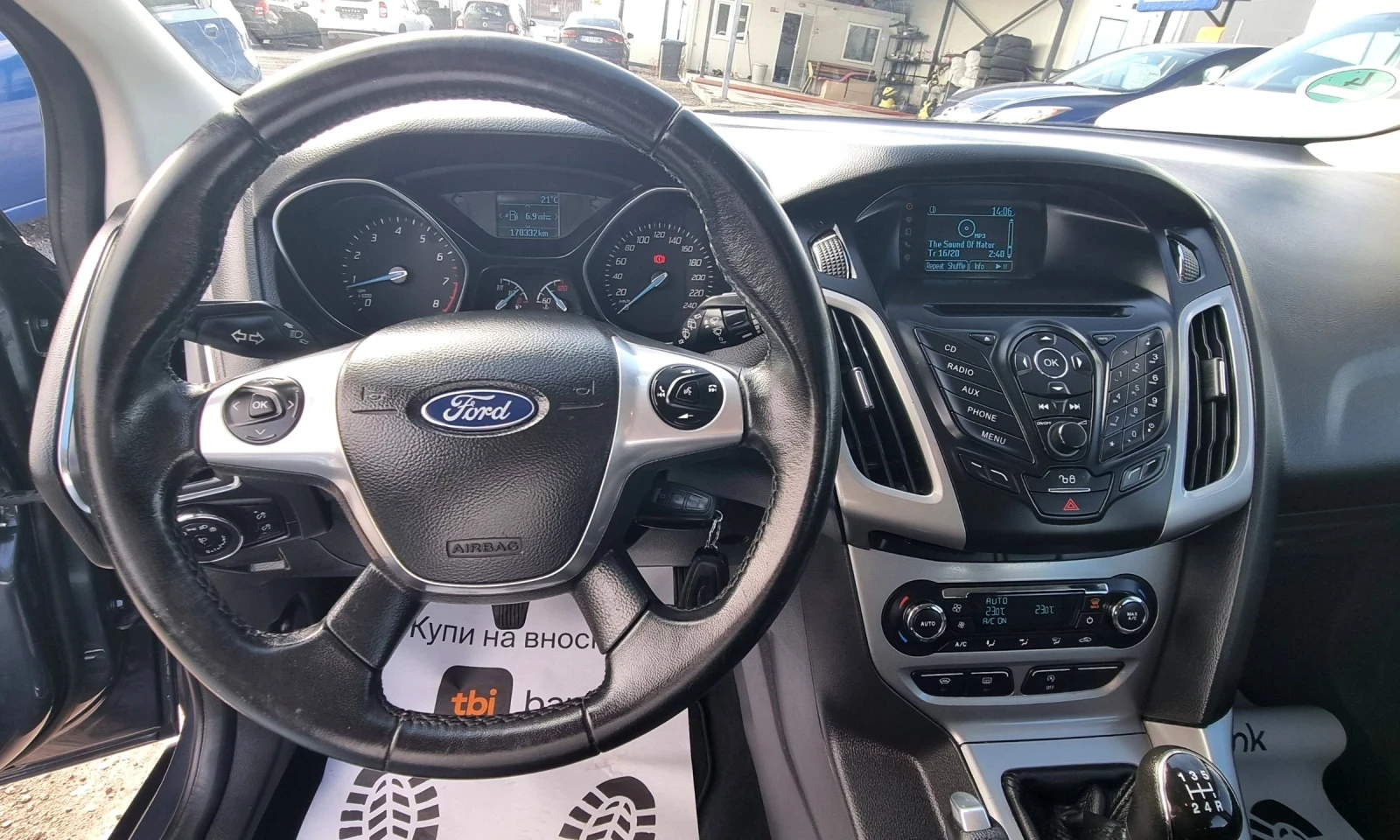 Ford Focus 1.0i ecobust 100k.c. | Mobile.bg — изображение 11