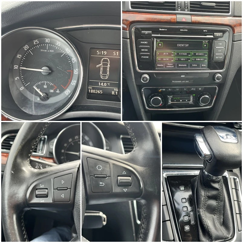 Skoda Superb 2.0TDI 170к COMMON RAIL АВТОМАТ DSG ВНОС ИТАЛИЯ, снимка 13 - Автомобили и джипове - 53966899