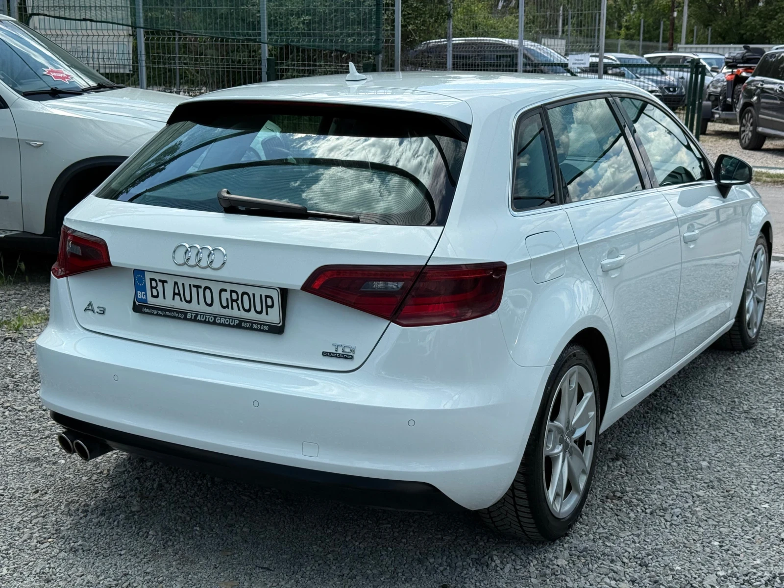 Audi A3 2.0TDI QUATTRO 184HP FULL! БЕЗ АНАЛОГ!, снимка 5 - Автомобили и джипове - 54692778