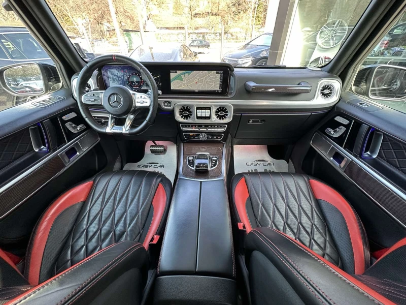 Mercedes-Benz G 63 AMG /// BURMESTER/// EDITION ONE BLACK PACKAGE/ FULL/ , снимка 10 - Автомобили и джипове - 48692917