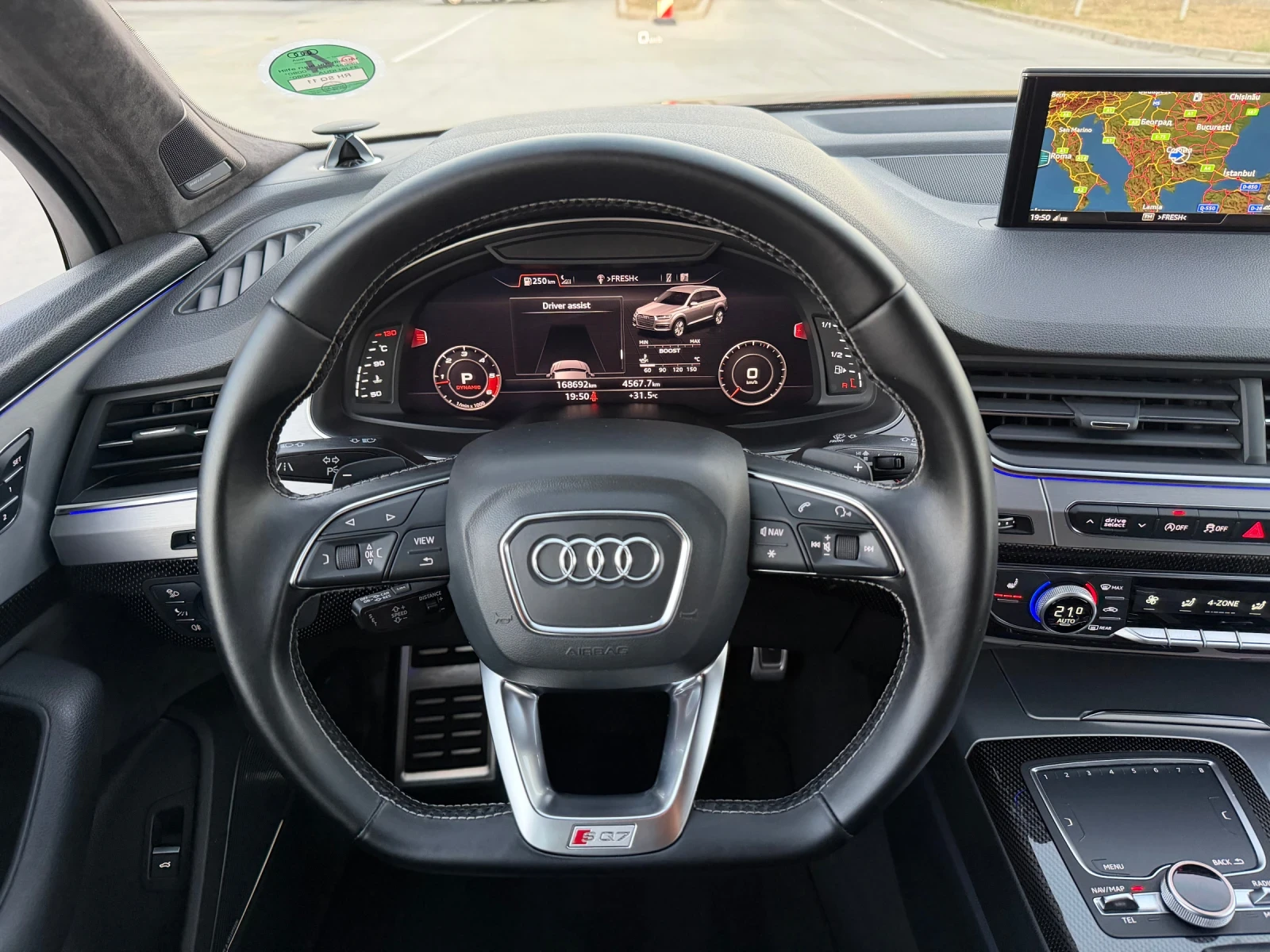 Audi SQ7 4.0TDI Germany , снимка 12 - Автомобили и джипове - 55964073