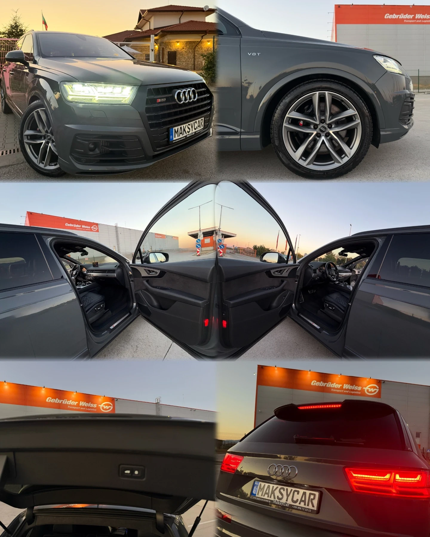 Audi SQ7 4.0TDI Germany , снимка 17 - Автомобили и джипове - 55964073