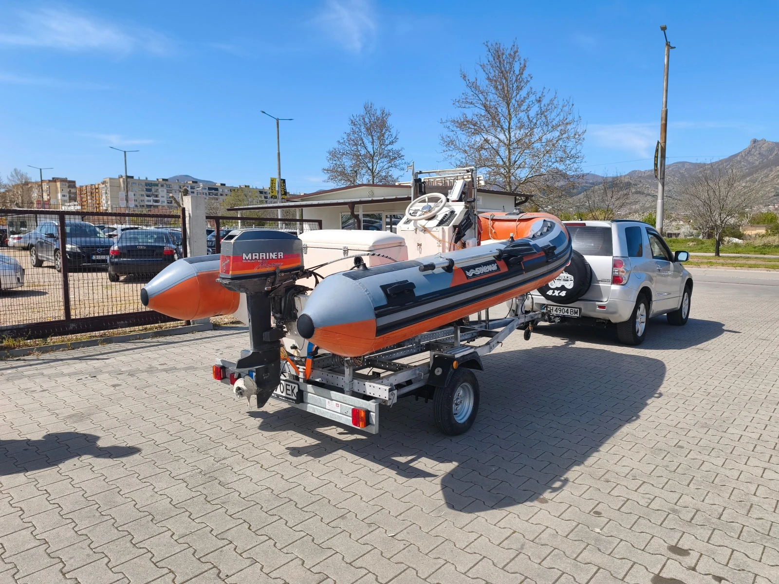 Надуваема лодка Собствено производство SOLEMAR B.43, снимка 3 - Воден транспорт - 54226833