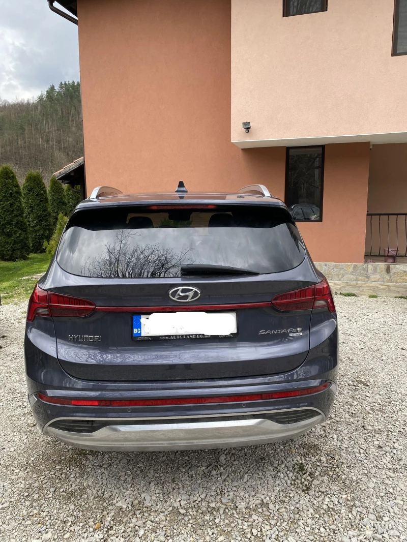 Hyundai Santa fe /В гаранция/Htrac/6+ 1/360kam/Exclusive, снимка 4 - Автомобили и джипове - 47388063