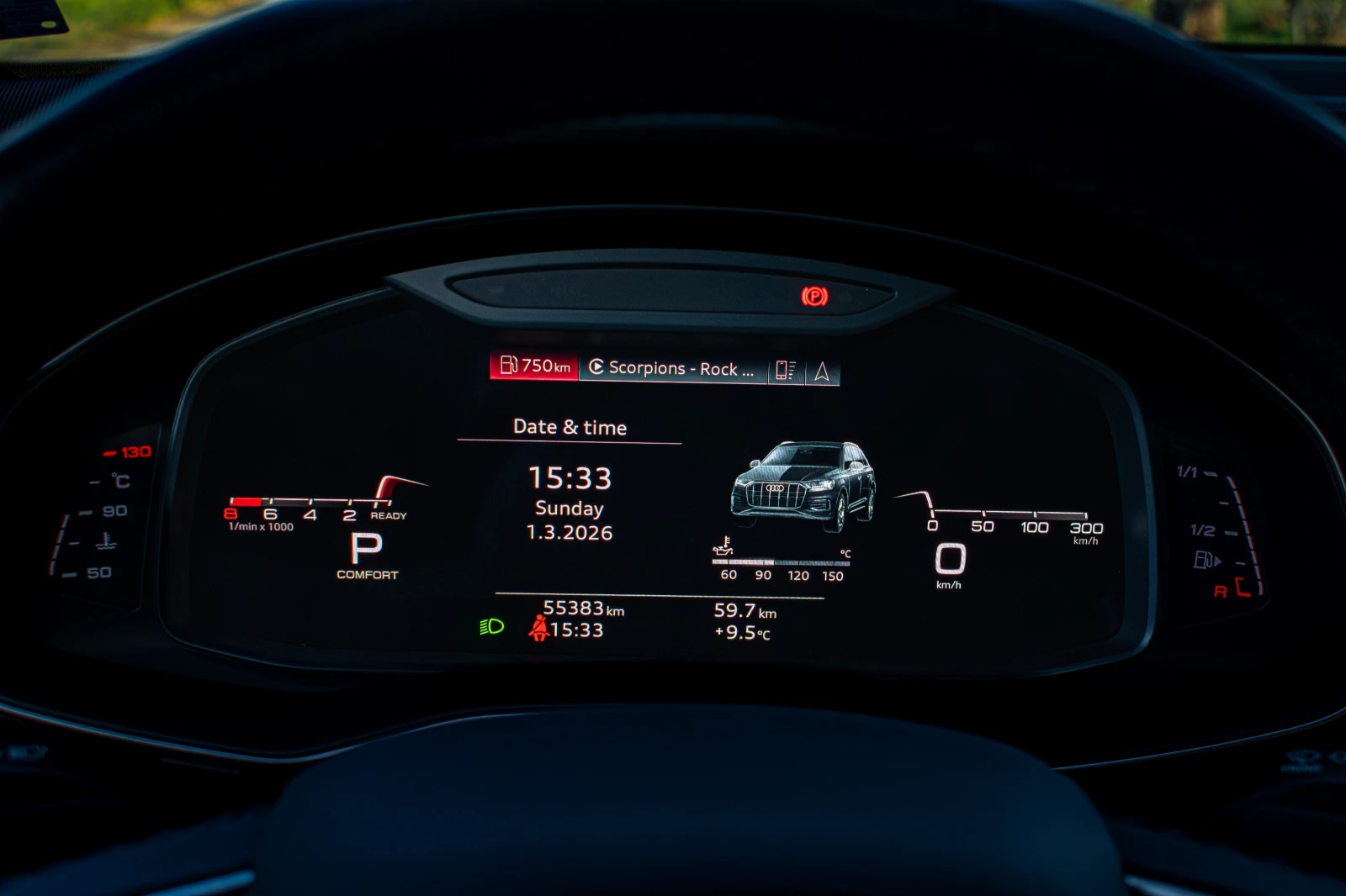 Audi Q7 55TFSI Quattro S-line 7места | B&O | HUD | , снимка 12 - Автомобили и джипове - 53832289