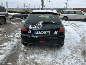 Peugeot 206 1.6 HDi 109 коня, снимка 4