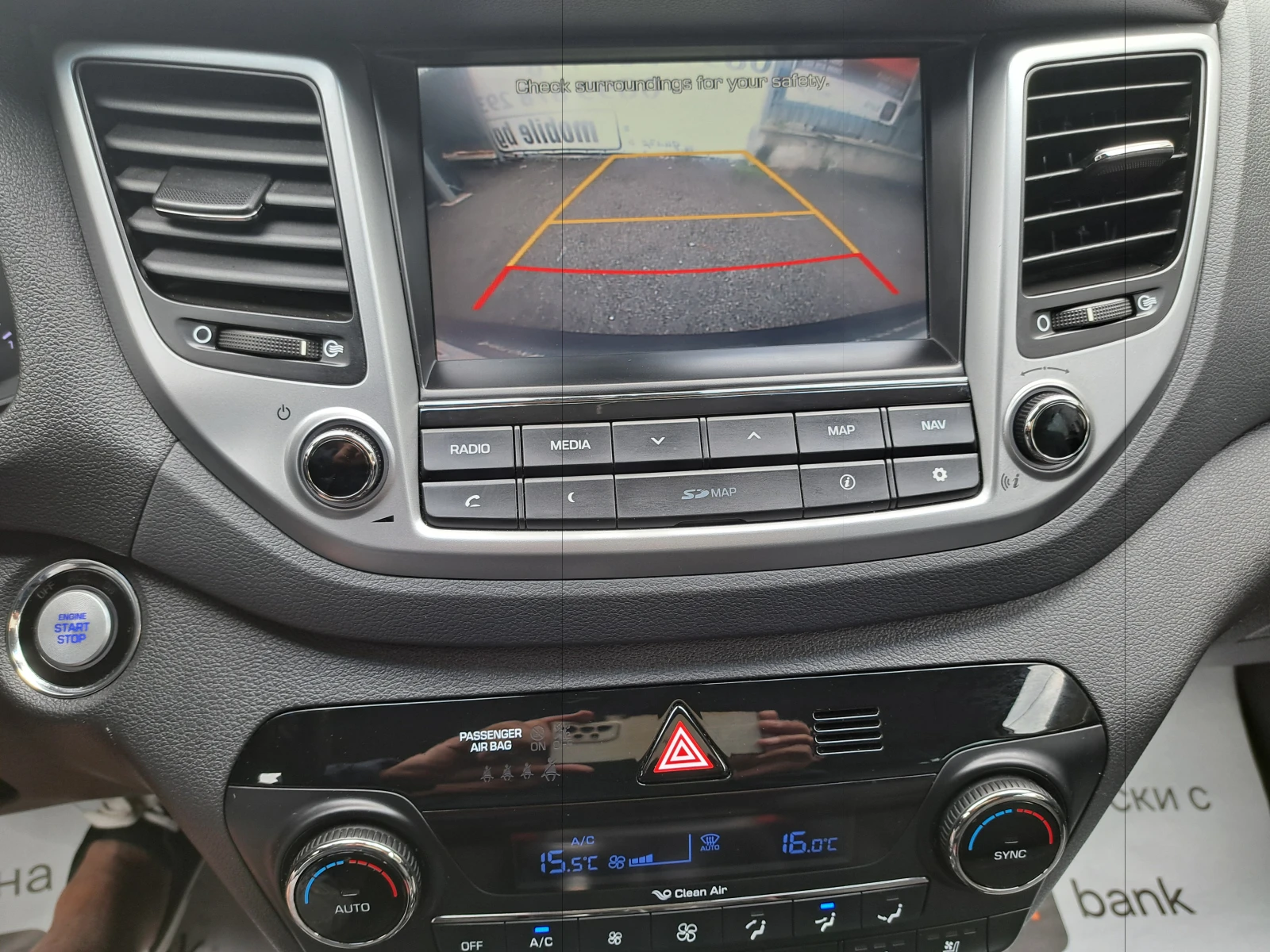Hyundai Tucson 1.6AUTOMATIC-4X4-GPL-ГАЗ-FULL - изображение 10