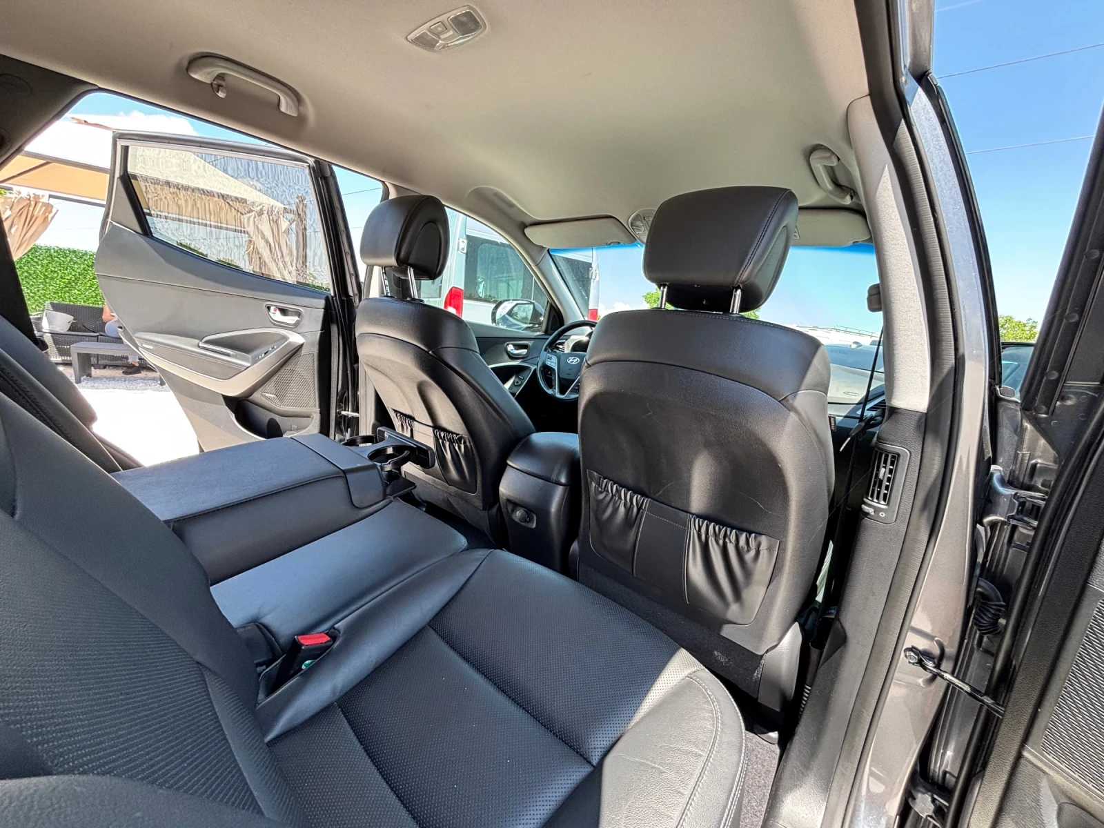 Hyundai Santa fe 2.2/ПОДГРЕВ/360 КАМЕРА/FULL, снимка 9 - Автомобили и джипове - 54878341