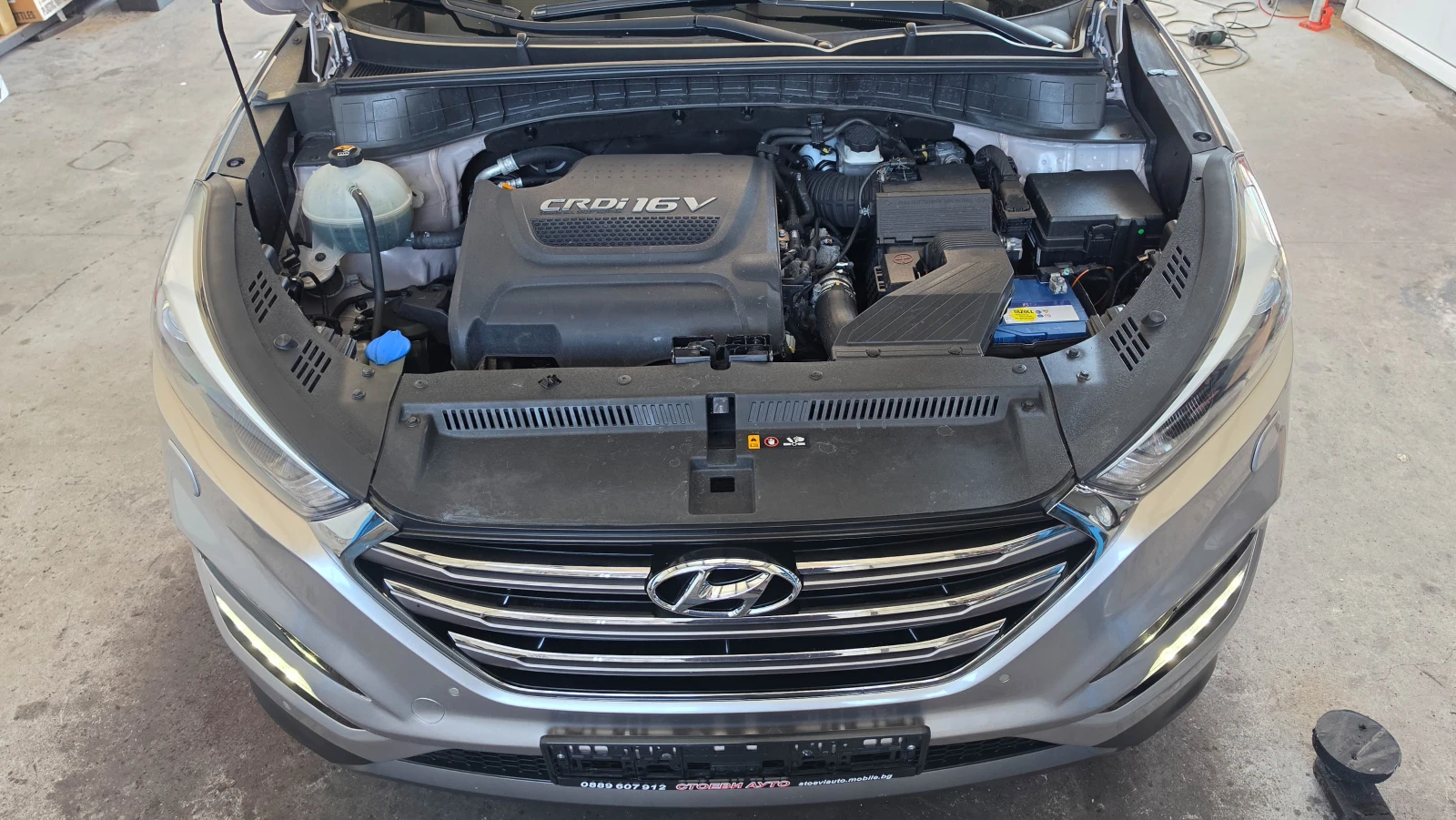Hyundai Tucson 2.0* 4x4* LED* automatic, снимка 17 - Автомобили и джипове - 55500814