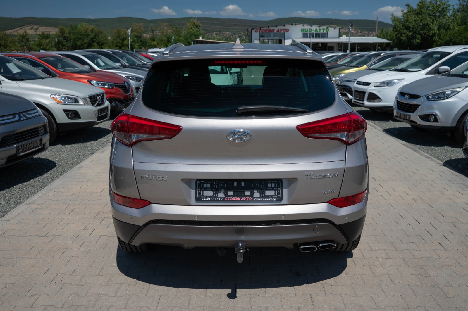 Hyundai Tucson 2.0* 4x4* LED* automatic, снимка 8 - Автомобили и джипове - 55500814