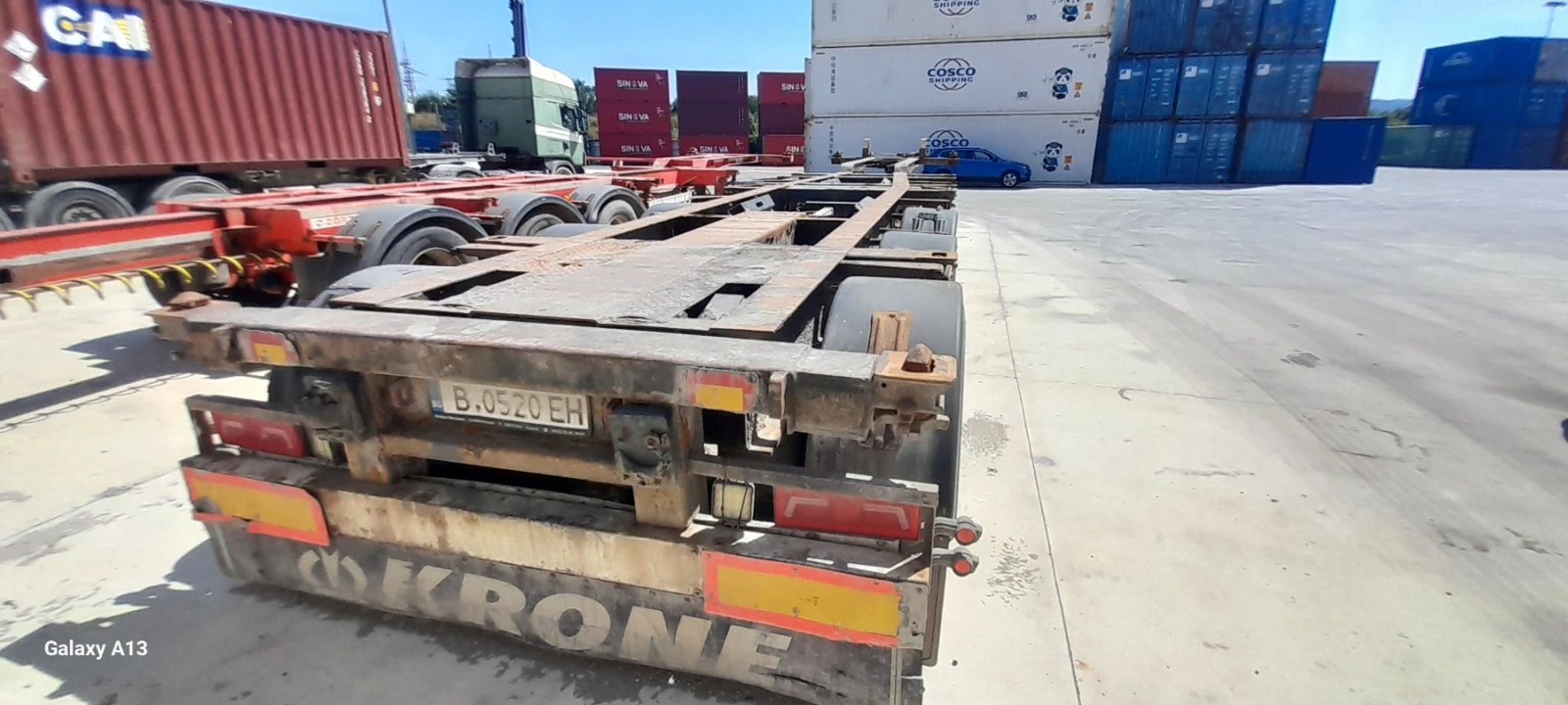 Полуремарке Krone SD, снимка 4 - Ремаркета - 56463575