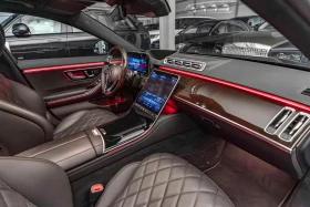 Mercedes-Benz S 450 d / LONG / AMG / 4 MATIC / BURM / PANO / 360 / HUD, снимка 13