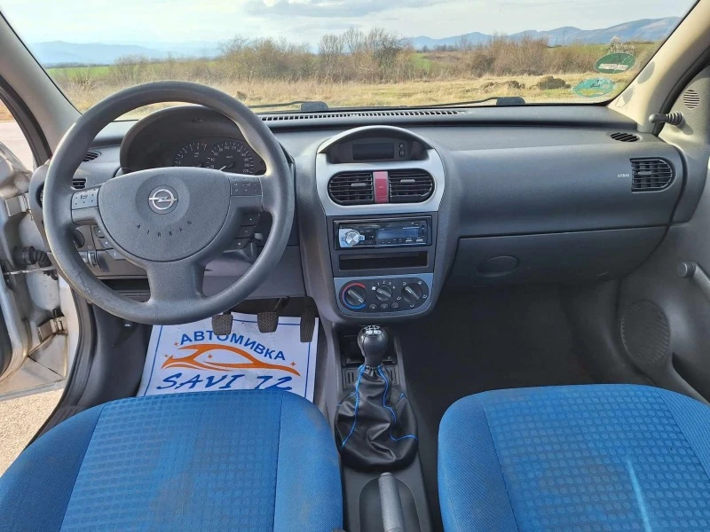 Opel Corsa 1.2i klima, снимка 9 - Автомобили и джипове - 47282305