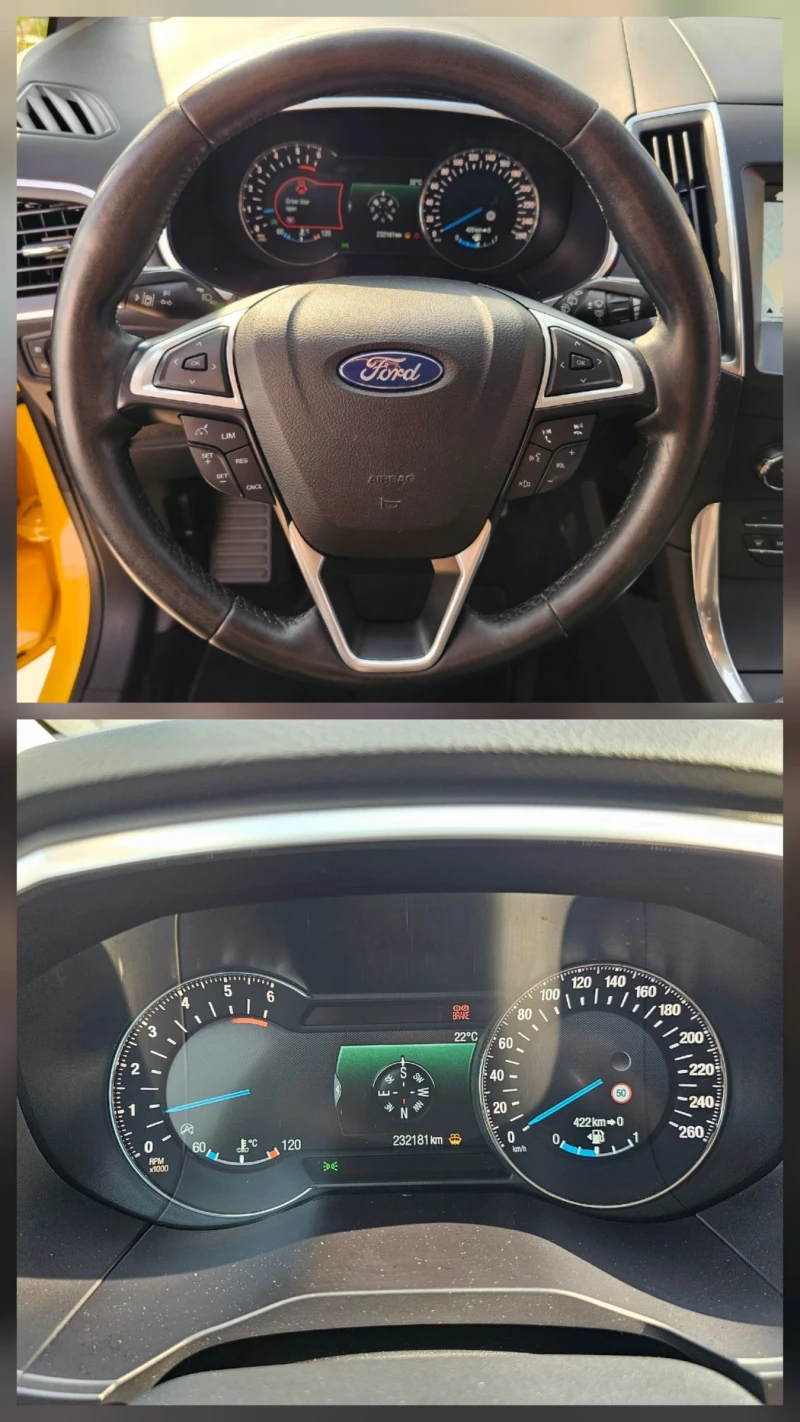 Ford Galaxy Titanium 6ск. 150к.с. KeyLess-Entry Go ЛИЗИНГ, снимка 8 - Автомобили и джипове - 50634916