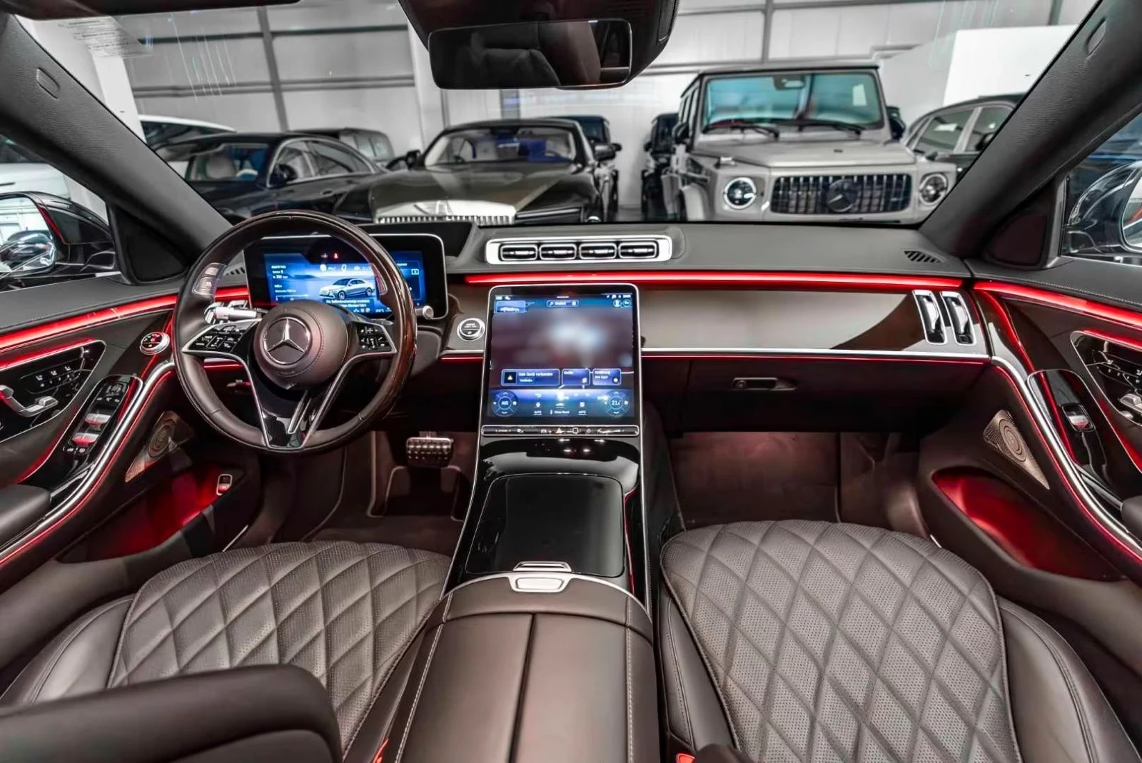 Mercedes-Benz S 450 d / LONG / AMG / 4 MATIC / BURM / PANO / 360 / HUD | Mobile.bg � ����������� 12