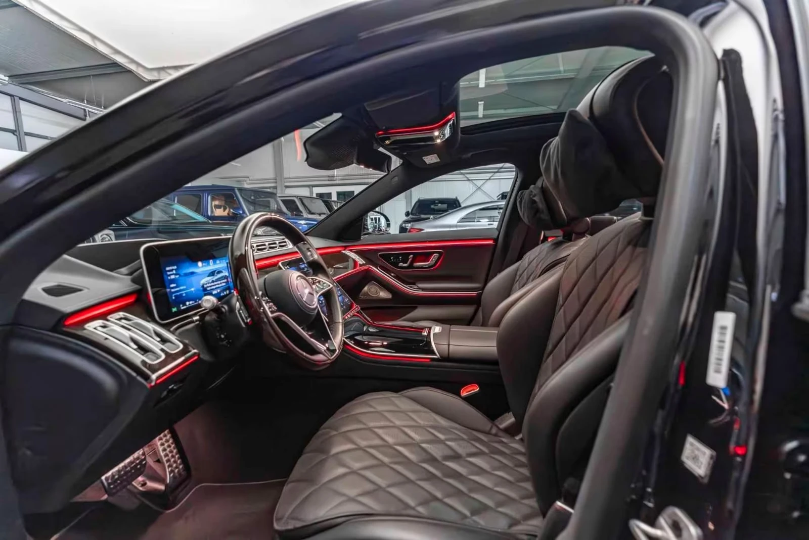 Mercedes-Benz S 450 d / LONG / AMG / 4 MATIC / BURM / PANO / 360 / HUD | Mobile.bg � ����������� 9