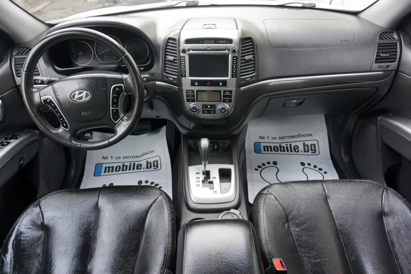 Hyundai Santa fe 2.2/Нави/Кожа/4x4/Камера/АВТОМАТИК , снимка 10 - Автомобили и джипове - 48418626