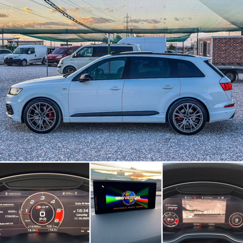 Audi SQ7 RS СЕДАЛКИ::NIGHT VISION::PANORAMA::BOSE::MATRIX::, снимка 11 - Автомобили и джипове - 52678157