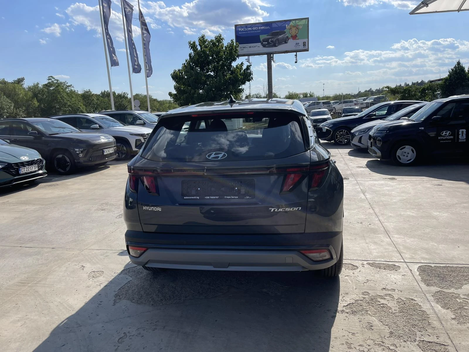 Hyundai Tucson Comfort 1.6 T-GDI 7DCT/2 D3Y7 PE2/NNB, снимка 8 - Автомобили и джипове - 55470490
