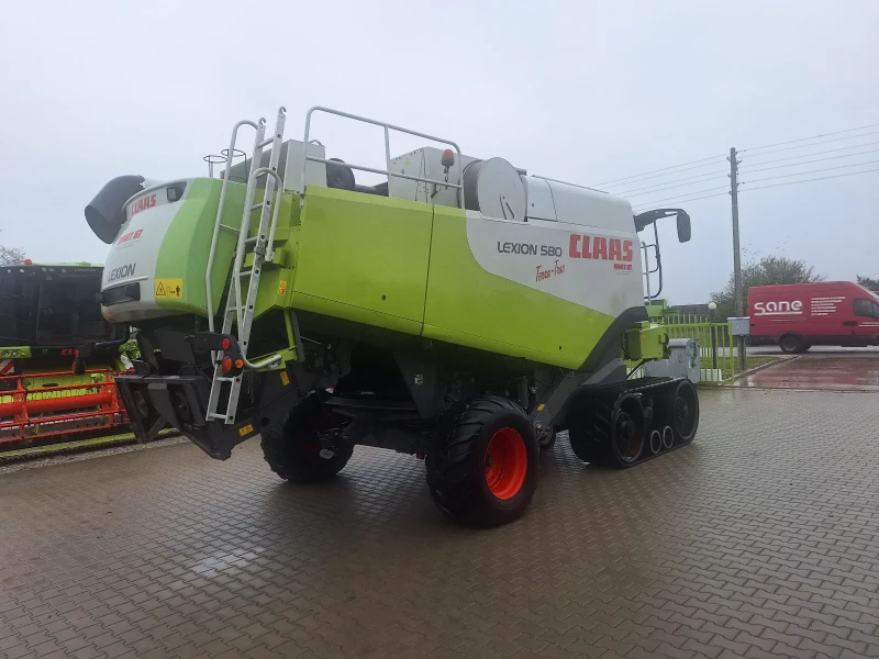 Комбайн Claas LEXION 580 TT + V 9.OO, снимка 3 - Селскостопанска техника - 52454805