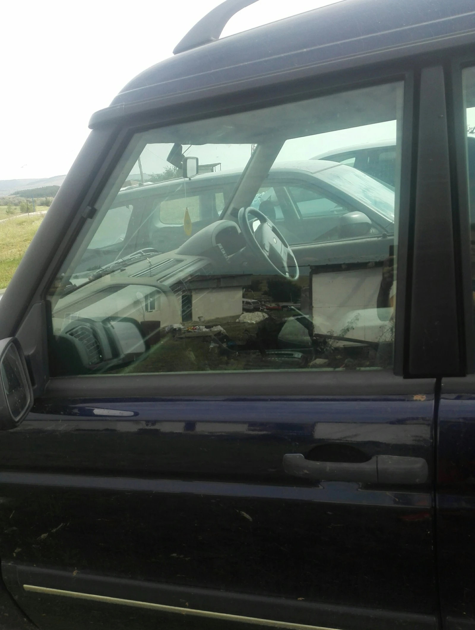 Стъкло предно ляво Ланд Ровър Дискавъри 2