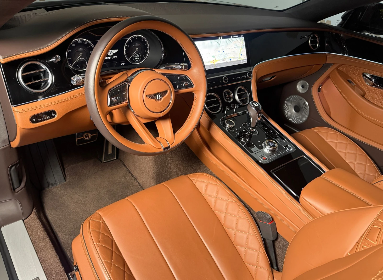 Bentley Continental gt V8* HuD* Pano* Алкантара* Matrix* 360 - изображение 6