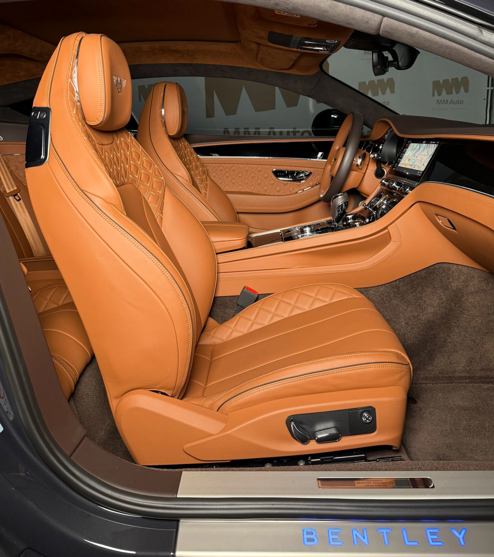 Bentley Continental gt V8* HuD* Pano* Алкантара* Matrix* 360 - изображение 8