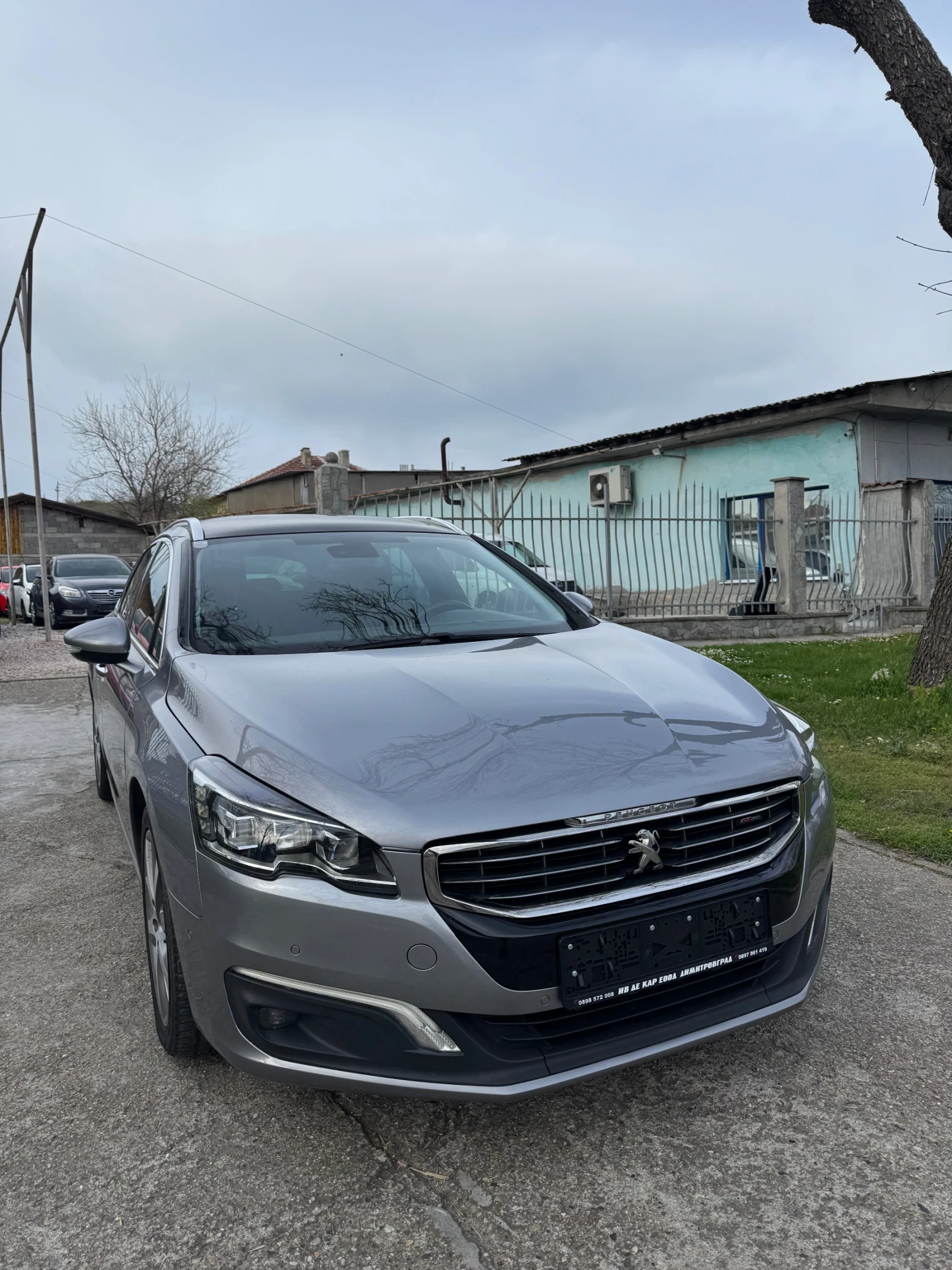 Peugeot 508 2.0 HYBRID DIESEL -- GT-LINE/AUSTRIA, снимка 3 - Автомобили и джипове - 54225109