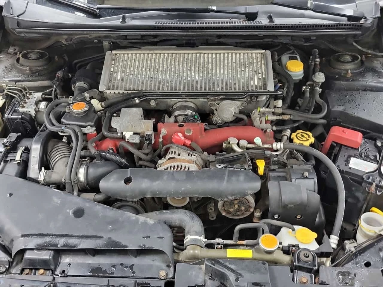 Subaru WRX STI SPORT/CARFAX/КОЖА/ШИБЕДАХ, снимка 15 - Автомобили и джипове - 55434253