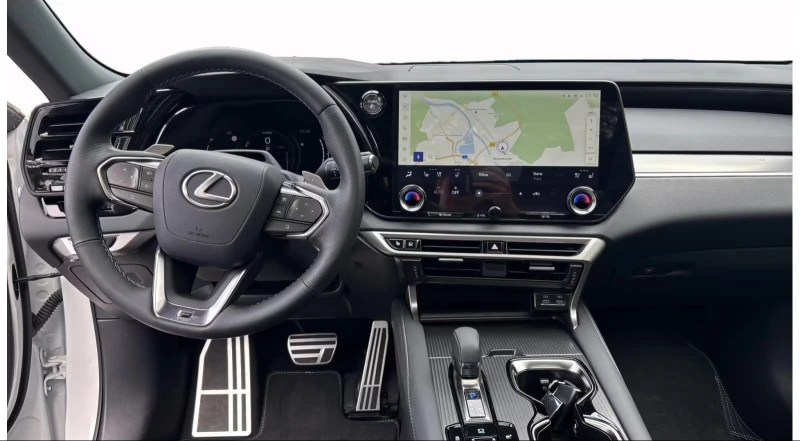Lexus RX 500h F-SPORT/371HP/PANO/MEMO/HUD/360/M.LEVINSON/603g, снимка 10 - Автомобили и джипове - 52455390