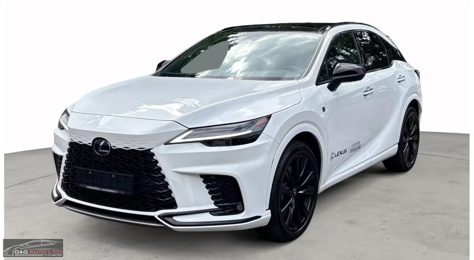 Lexus RX 500h F-SPORT/371HP/PANO/MEMO/HUD/360/M.LEVINSON/603g, снимка 1