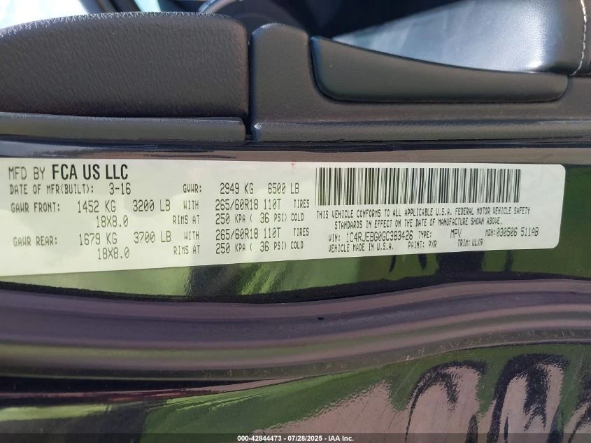 Jeep Grand cherokee 3.6L V-6 DOHC, VVT, 293HP 4X2 Drive | Mobile.bg   14