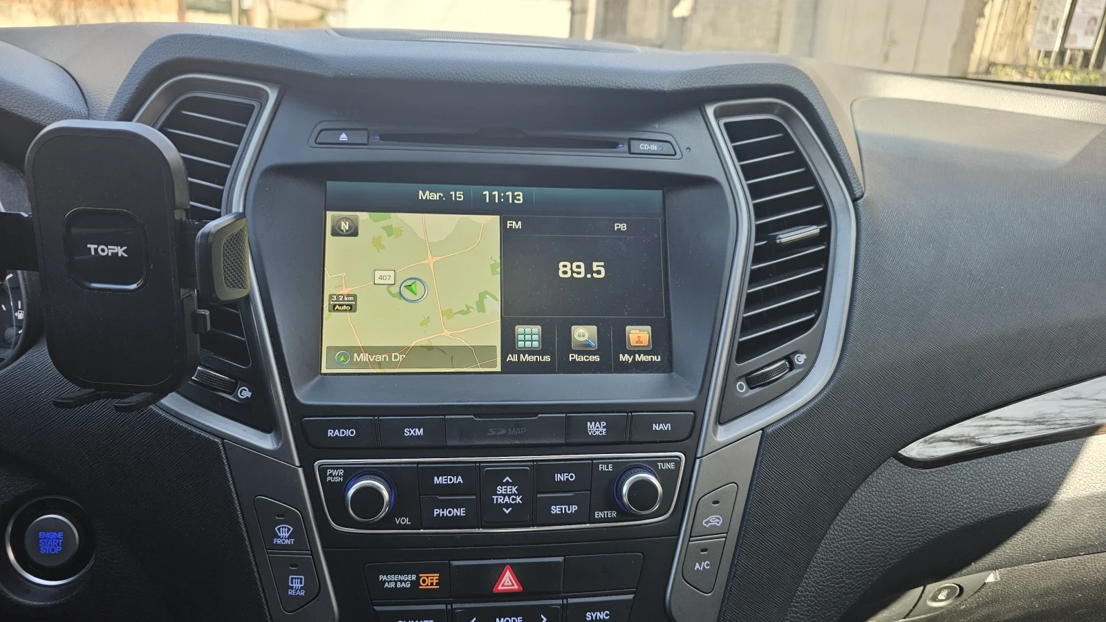 Hyundai Santa fe 2.4 GDI AWD Sport, снимка 9 - Автомобили и джипове - 53982566