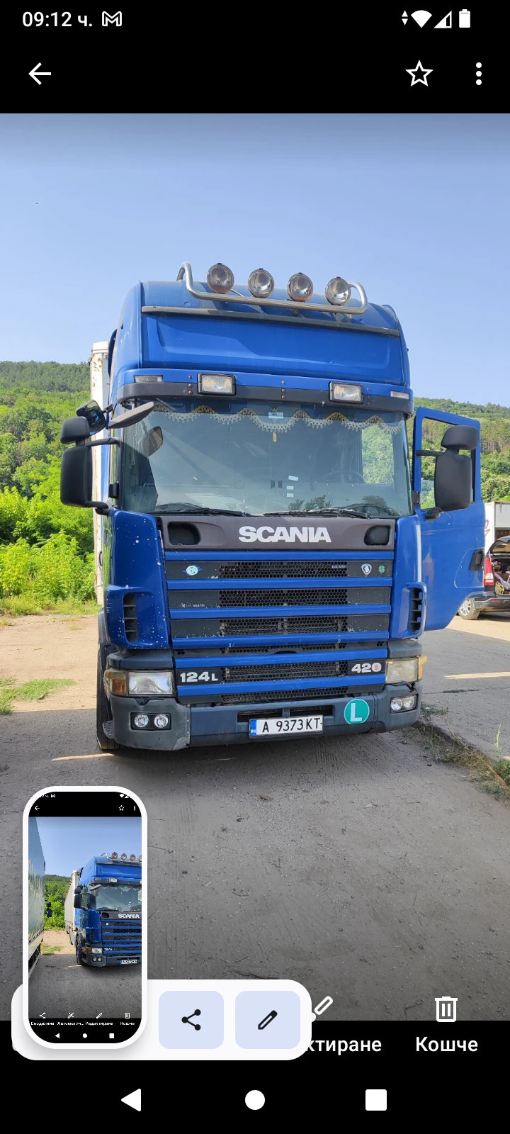 Scania 124, снимка 1 - Камиони - 46594267