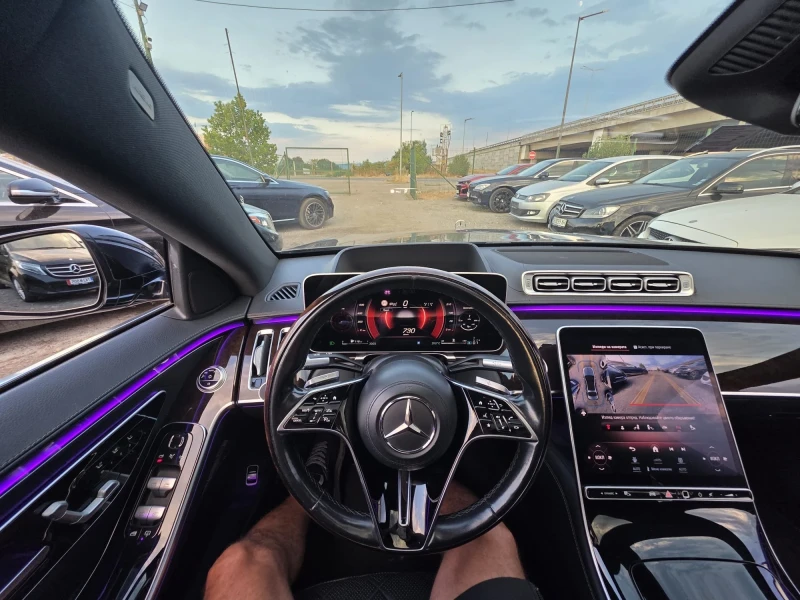 Mercedes-Benz S 350 LONG* AMG* BURMESTER* MASSAGE* TV* 360CAM* FULL* , снимка 10 - Автомобили и джипове - 51476267