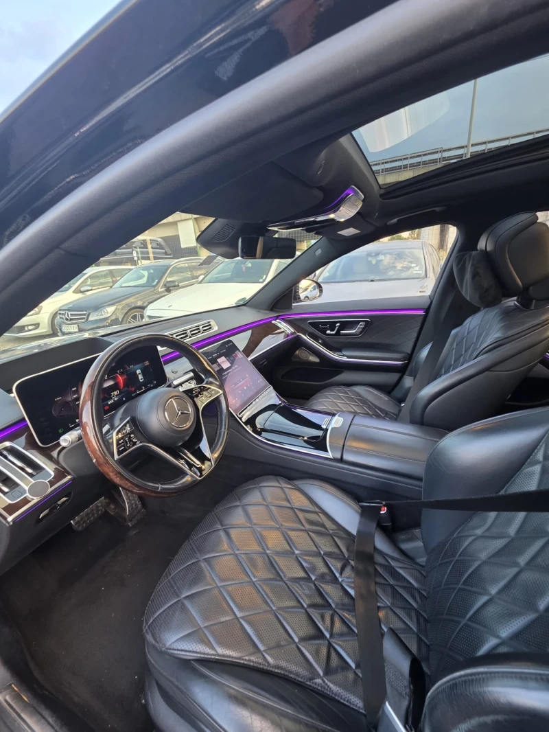 Mercedes-Benz S 350 LONG* AMG* BURMESTER* MASSAGE* TV* 360CAM* FULL* , снимка 15 - Автомобили и джипове - 51476267